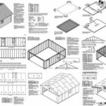20′ X 24′ Two Cars Garage Project Plans -Design #52024