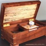 Woodworking Project Paper Plan to Build Keepsake/Jewelry Box