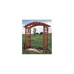 Woodworking Project Paper Plan to Build Archway Arbor