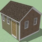 12×14 Shed Plans – How To Build Guide – Step By Step – Garden / Utility / Storage