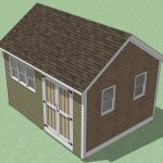 12×16 Shed Plans – How To Build Guide – Step By Step – Garden / Utility / Storage