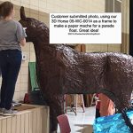 A Woodworking Plan to Build a 3-d Life Size Horse (No Wood Included)