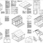12′ X 12′ Cottage Shed with Porch, Project Plans -Design #81212