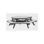 Woodworking Project Paper Plan to Build Hexagon Picnic Table