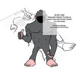 WoodworkersWorkshop Woodworking Plan to Make Your Own Sasquatch Bigfoot Thumbs up Head-in-the-hole Portrait Pattern (Not a RTA Kit)
