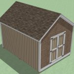 12×16 Shed Plans – How To Build Guide – Step By Step – Garden / Utility / Storage