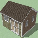 12×14 Shed Plans – How To Build Guide – Step By Step – Garden / Utility / Storage