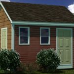 12×14 Shed Plans – How To Build Guide – Step By Step – Garden / Utility / Storage