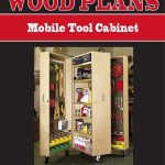 MOBILE TOOL CABINET WOODWORKING PAPER PLAN PW10077