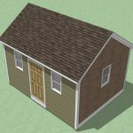 12×16 Shed Plans – How To Build Guide – Step By Step – Garden / Utility / Storage